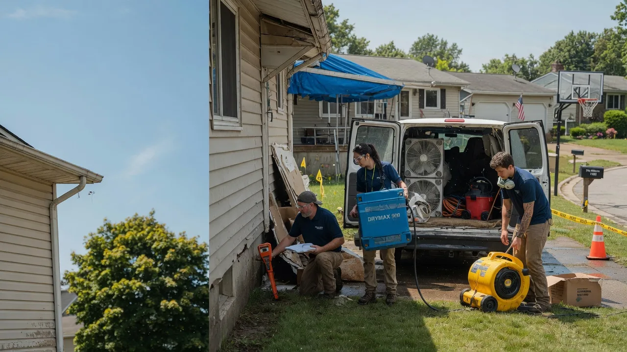 Ceiling Leak Cleanup in Mokena, IL near me